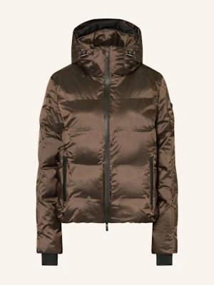 Mrs & Hugs Kurtka Narciarska braun