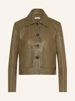 Mrs & Hugs Kurtka Skórzana beige