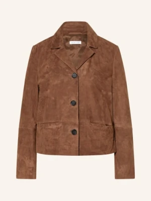 Mrs & Hugs Kurtka Skórzana braun