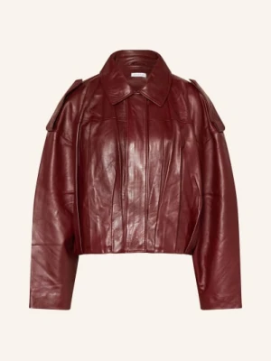 Mrs & Hugs Kurtka Skórzana rot