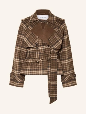 Mrs & Hugs Kurtka Trenczowa braun