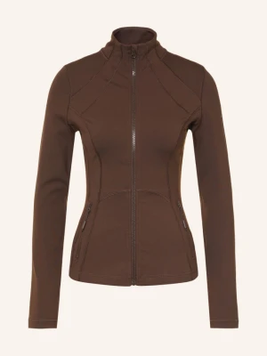 Mrs & Hugs Kurtka Typu Midlayer braun CIEMNOBRĄZOWY
