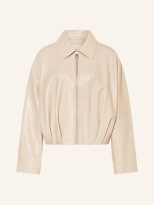 Mrs & Hugs Kurtka W Stylu Skórzanym weiss