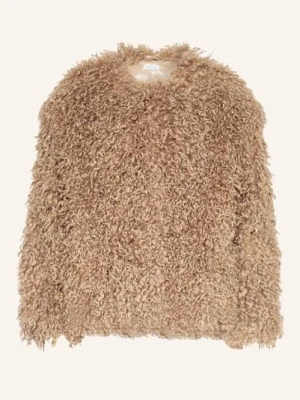 Mrs & Hugs Kurtka Ze Sztucznego Futra braun