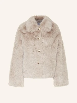 Mrs & Hugs Kurtka Ze Sztucznego Futra grau