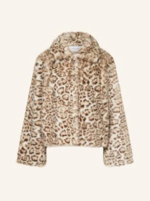 Mrs & Hugs Kurtka Ze Sztucznego Futra weiss