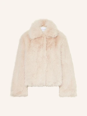 Mrs & Hugs Kurtka Ze Sztucznego Futra weiss