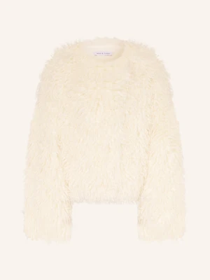 Mrs & Hugs Kurtka Ze Sztucznego Futra weiss