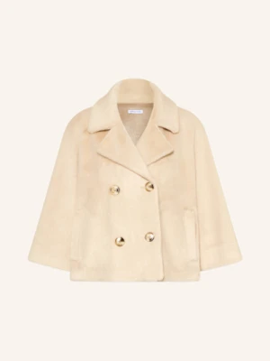 Mrs & Hugs Kurtka Ze Sztucznego Futra Z Rękawami 3/4 weiss