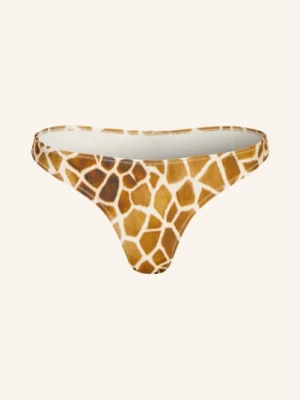 Mrs & Hugs Majtki Bikini Z Wysokim Stanem braun