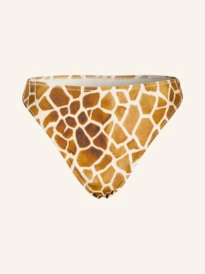 Mrs & Hugs Majtki Bikini Z Wysokim Stanem braun