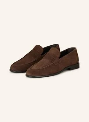 Mrs & Hugs Penny Loafers braun