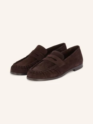 Mrs & Hugs Penny Loafers braun