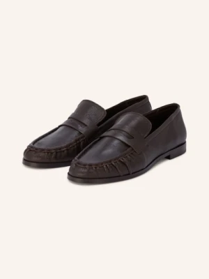 Mrs & Hugs Penny Loafers braun