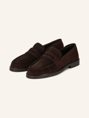 Mrs & Hugs Penny Loafers braun CIEMNOBRĄZOWY