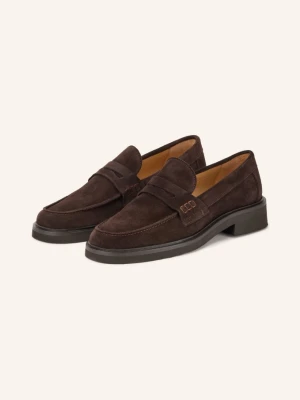 Mrs & Hugs Penny Loafers braun CIEMNOBRĄZOWY