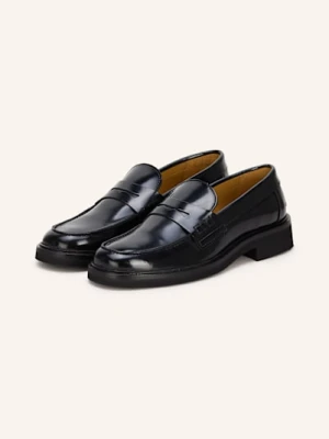 Mrs & Hugs Penny Loafers schwarz