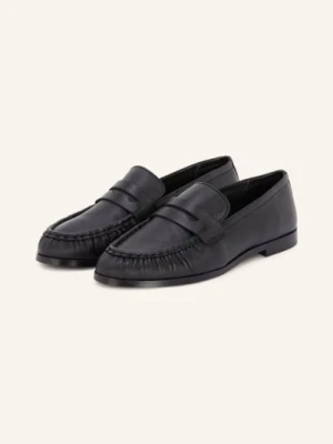 Mrs & Hugs Penny Loafers schwarz