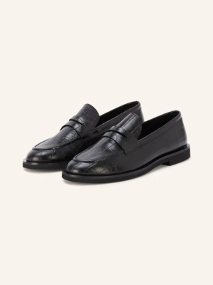 Mrs & Hugs Penny Loafers schwarz CZARNY