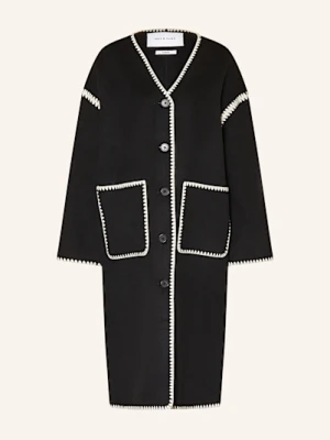 Mrs & Hugs Płaszcz schwarz