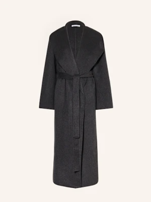 Mrs & Hugs Płaszcz Wełniany grau
