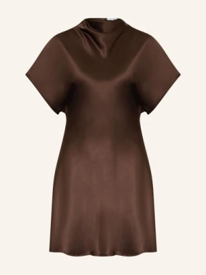 Mrs & Hugs Satyna Sukienka braun