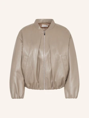 Mrs & Hugs Skórzany Bluzon grau