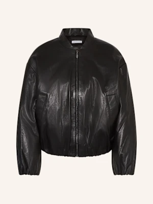 Mrs & Hugs Skórzany Bluzon schwarz