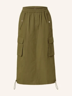 Mrs & Hugs Spódnica Bojówka gruen