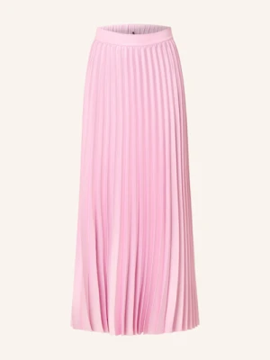 Mrs & Hugs Spódnica Plisowana Z Satyny rosa