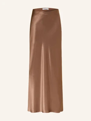 Mrs & Hugs Spódnica Satynowa braun