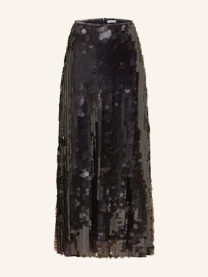 Mrs & Hugs Spódnica Z Cekinami braun