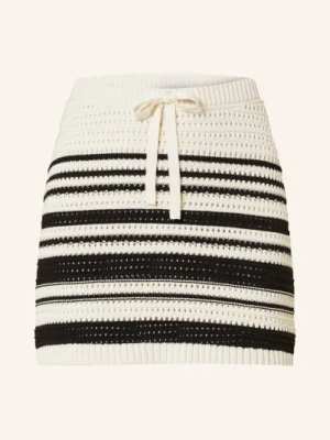 Mrs & Hugs Spódnica Z Dzianiny schwarz