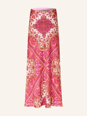 Mrs & Hugs Spódnica Z Jedwabiu pink