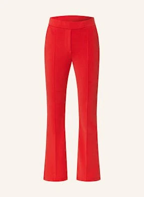 Mrs & Hugs Spodnie Bootcut Z Dżerseju rot