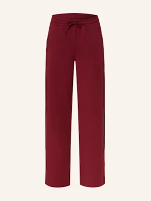 Mrs & Hugs Spodnie Dresowe Z Lampasami rot