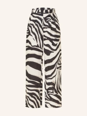 Mrs & Hugs Spodnie Lniane weiss