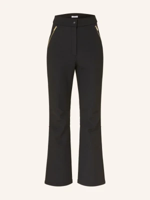 Mrs & Hugs Spodnie Narciarskie Softshell schwarz CZARNY