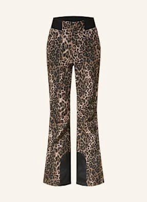 Mrs & Hugs Spodnie Narciarskie Z Softshellu braun