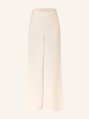 Mrs & Hugs Spodnie Z Dzianiny Z Dodatkiem Kaszmiru weiss