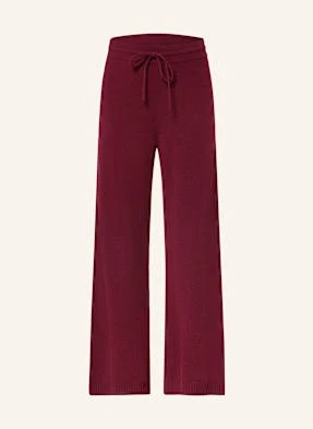 Mrs & Hugs Spodnie Z Dzianiny Z Wełny Merino rot