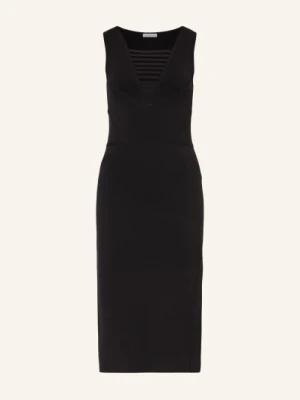 Mrs & Hugs Sukienka Etui Z Wycięciem schwarz