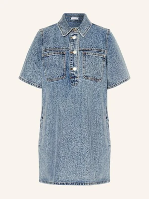 Mrs & Hugs Sukienka Jeansowa blau