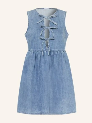 Mrs & Hugs Sukienka Jeansowa blau