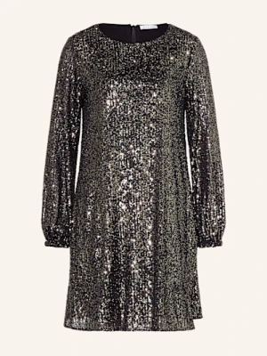 Mrs & Hugs Sukienka Koktajlowa Z Cekinami silber