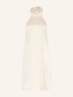 Mrs & Hugs Sukienka Koktajlowa Z Jedwabiu weiss
