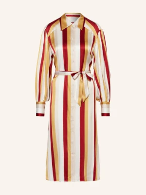 Mrs & Hugs Sukienka Koszulowa Z Jedwabiu beige