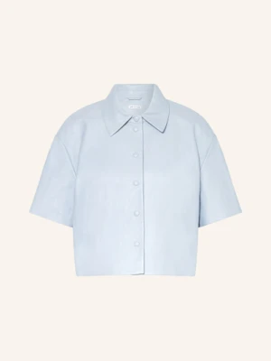 Mrs & Hugs Sukienka Koszulowa Ze Skóry blau