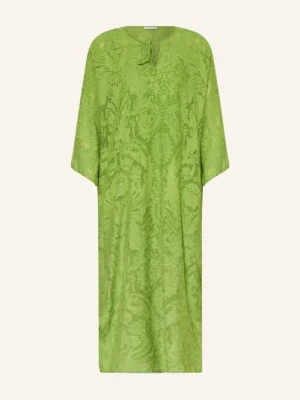 Mrs & Hugs Sukienka Letnia Typu Kaftan Z Rękawami 3/4 gruen