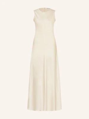 Mrs & Hugs Sukienka Satynowa beige